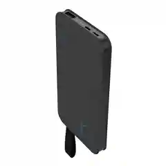 Внешний аккумулятор SOLOVE X8 Black, двусторонний USB вход, черный
