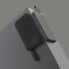 Внешний аккумулятор SOLOVE X8 Black, двусторонний USB вход, черный