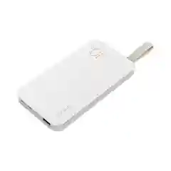 Внешний аккумулятор SOLOVE X8 White, двусторонний USB вход, белый