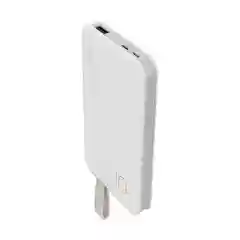 Внешний аккумулятор SOLOVE X8 White, двусторонний USB вход, белый