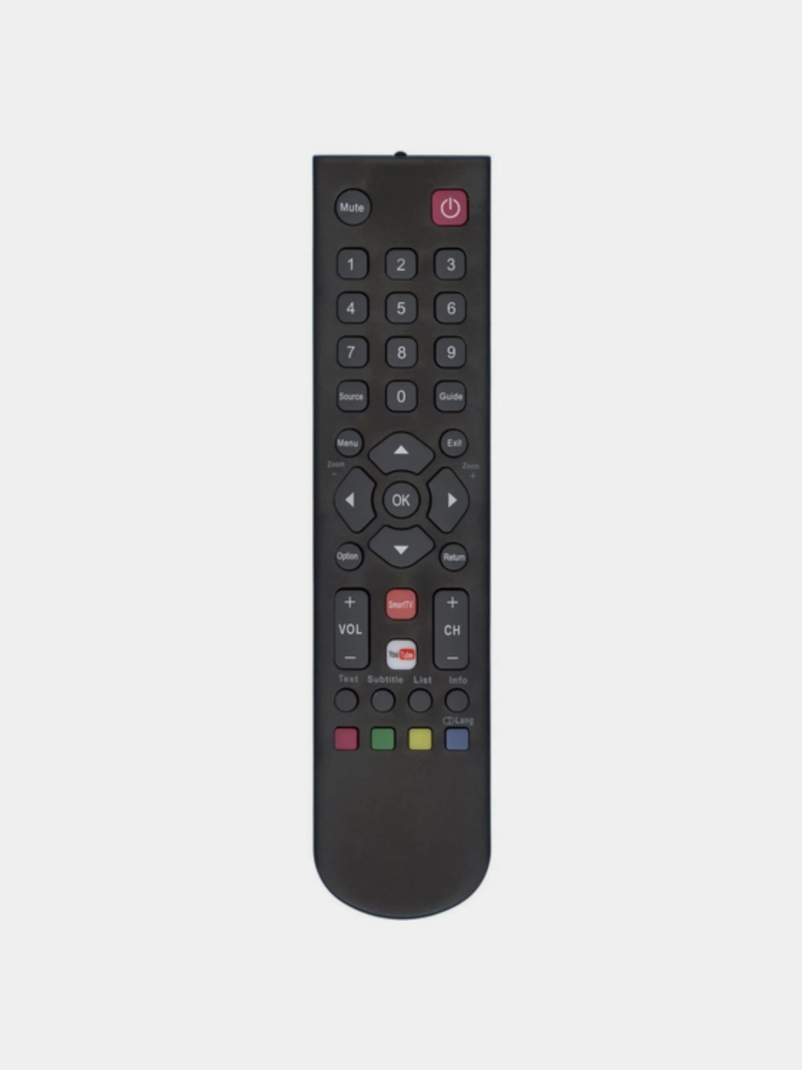Пульт для телевизора Telefunken RC2000E02 YOUTUBE TCL ERISSON SUPRA THOMSON SHIVAKI