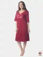 Ночная сорочка Stay beautiful КС1366П13 бордовая, KLERY