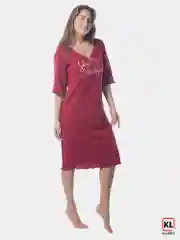 Ночная сорочка Stay beautiful КС1366П13 бордовая, KLERY