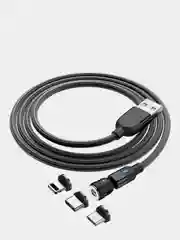 Красный магнитный usb кабель Charget Quick charge 3.0 для зарядки и передачи данных