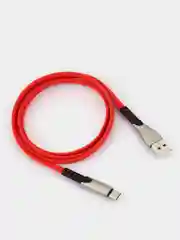 Красный usb кабель Olaf для быстрого заряда Quallcomm 3.0