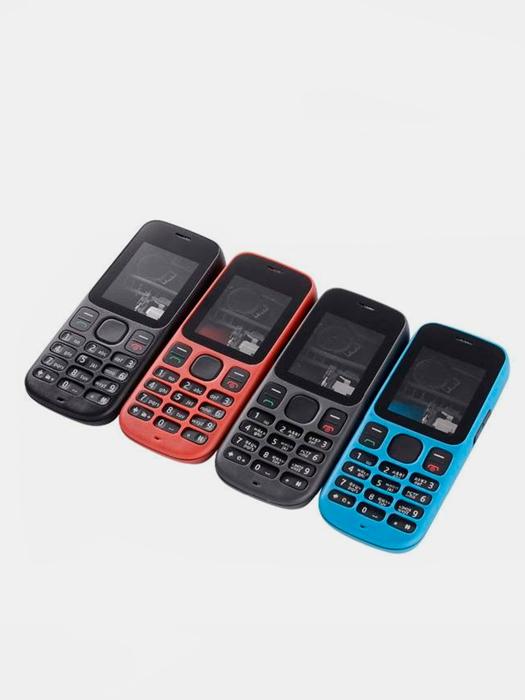 Корпус для Nokia 105 + клавиатура (красный) купить по цене 199 ₽ в  интернет-магазине KazanExpress