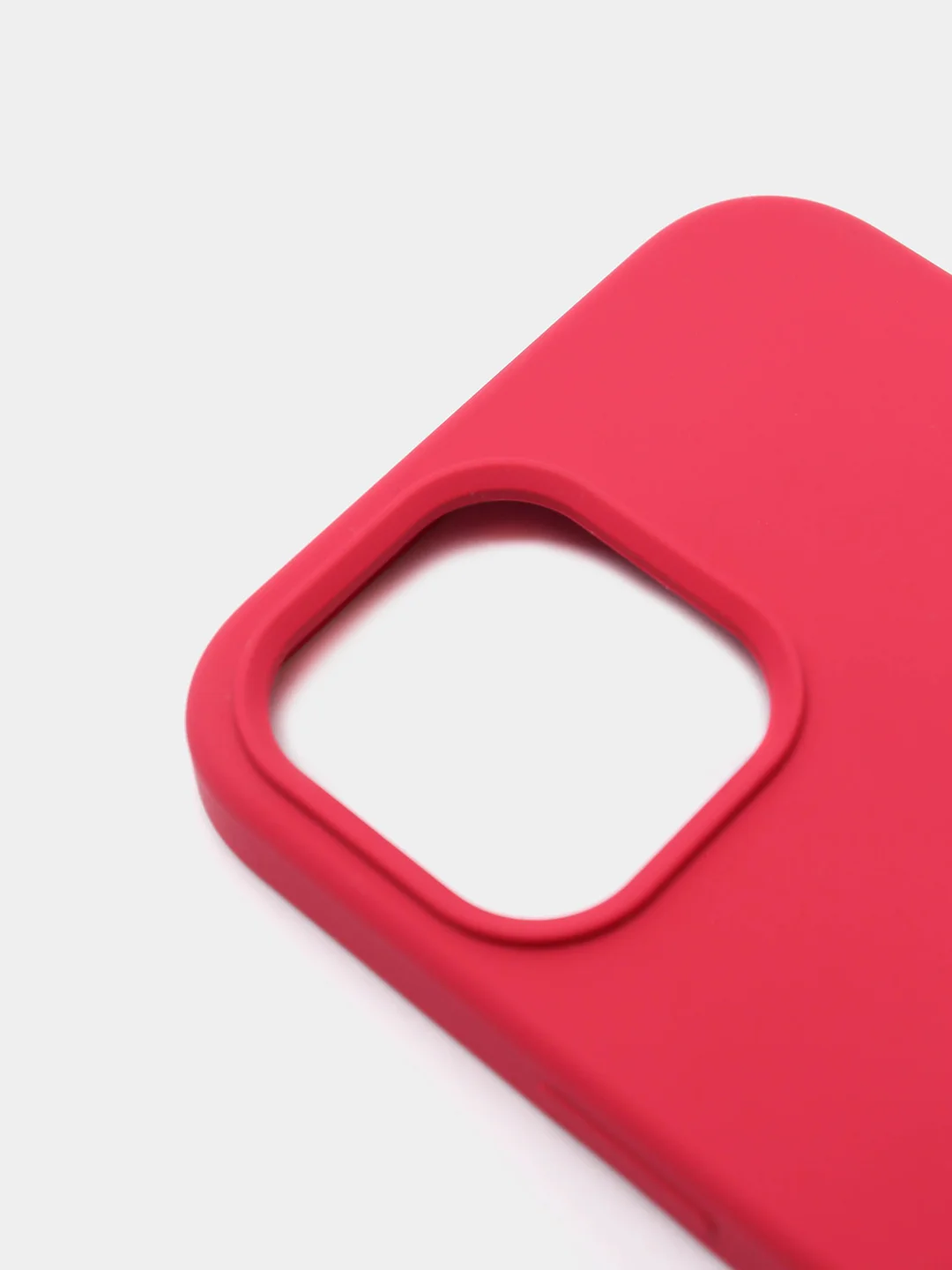 Багровый набор, чехол Silicone Case и защитное стекло, для iPhone 12 Pro / айфон 12 (6.7)