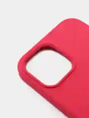 Багровый набор, чехол Silicone Case и защитное стекло, для iPhone 12 Pro / айфон 12 (6.7)