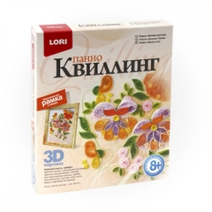 Набор для творчества, создание панно в технике квиллинг Летняя палитра. Lori