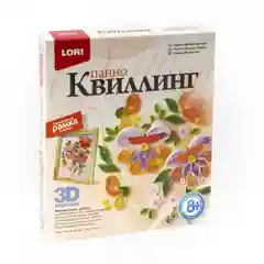 Набор для творчества, создание панно в технике квиллинг Летняя палитра. Lori