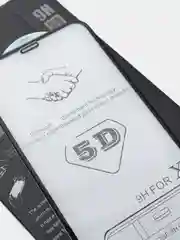 Белый защитное стекло на iphone