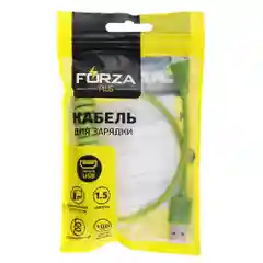 Бирюзовый кабель для зарядки Micro USB