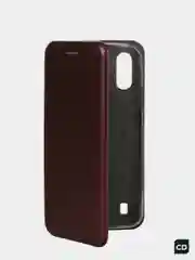 Черный чехол книжка на Samsung Galaxy A01