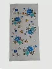 Полотенце банное "Цветы", 70 х 138 см