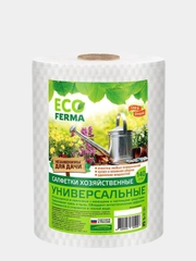Сухие полотенца ECO Ferma, 140 штук