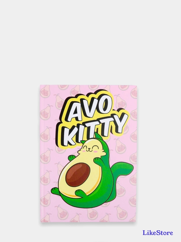 Ежедневник AvoKitty, А5, 80 листов