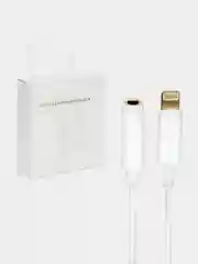 Переходник lightning на 3.5 Mini Jack для прослушивания музыки на iphone
