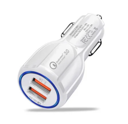 Зарядное устройство MR-681, 30W, 12v-32v, Quallcomm 3.0 Quick Charger. 2USB