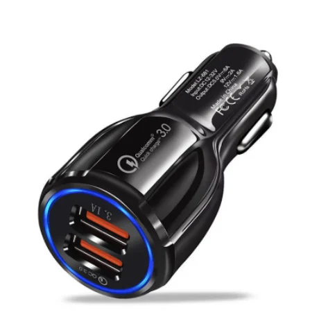 Зарядное устройство MR-681, 30W, 12v-32v, Quallcomm 3.0 Quick Charger. 2USB