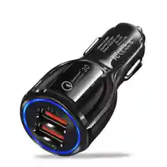 Зарядное устройство MR-681, 30W, 12v-32v, Quallcomm 3.0 Quick Charger. 2USB