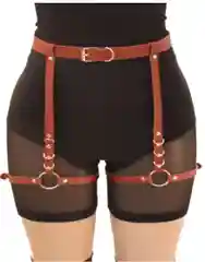 Коричневый гартеры женские