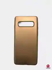 Золотой чехол для Samsung S10 самсунг с10 самсунг s10 софт тач