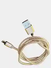 Золотой x-cable / Магнитный USB-кабель для зарядки  Айфон c коннектером
