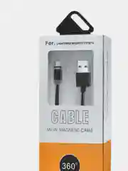 Золотой x-cable / Магнитный USB-кабель для зарядки  Айфон c коннектером