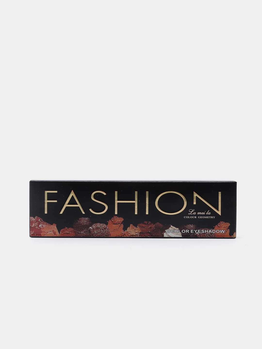 Белый тени для век FASHION, палетка теней с зеркалом, нюдовые, 10 цветов - Lameila