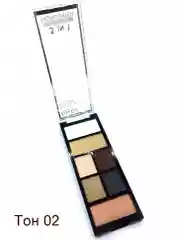 Палетка DoDo Girl 3 in 1 Eyeshadow & Contour & Highlighter