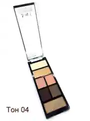 Серый меланж палетка DoDo Girl 3 in 1 Eyeshadow & Contour & Highlighter