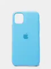 Голубой чехол Silicone Case для iPhone 11 Pro