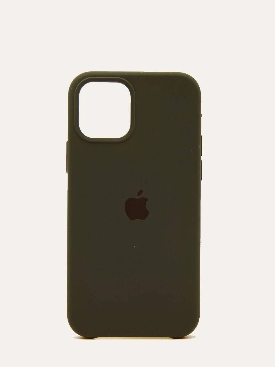 Угольный чехол Silicone Case для iPhone 12 mini (5.4")