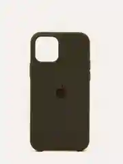 Угольный чехол Silicone Case для iPhone 12 mini (5.4")