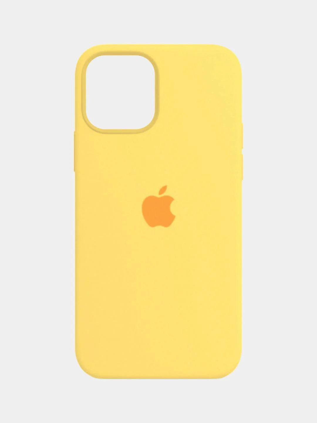 Желтый чехол Silicone Case для iPhone 12 mini (5.4")