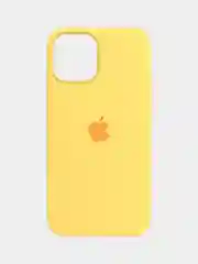 Желтый чехол Silicone Case для iPhone 12 mini (5.4")