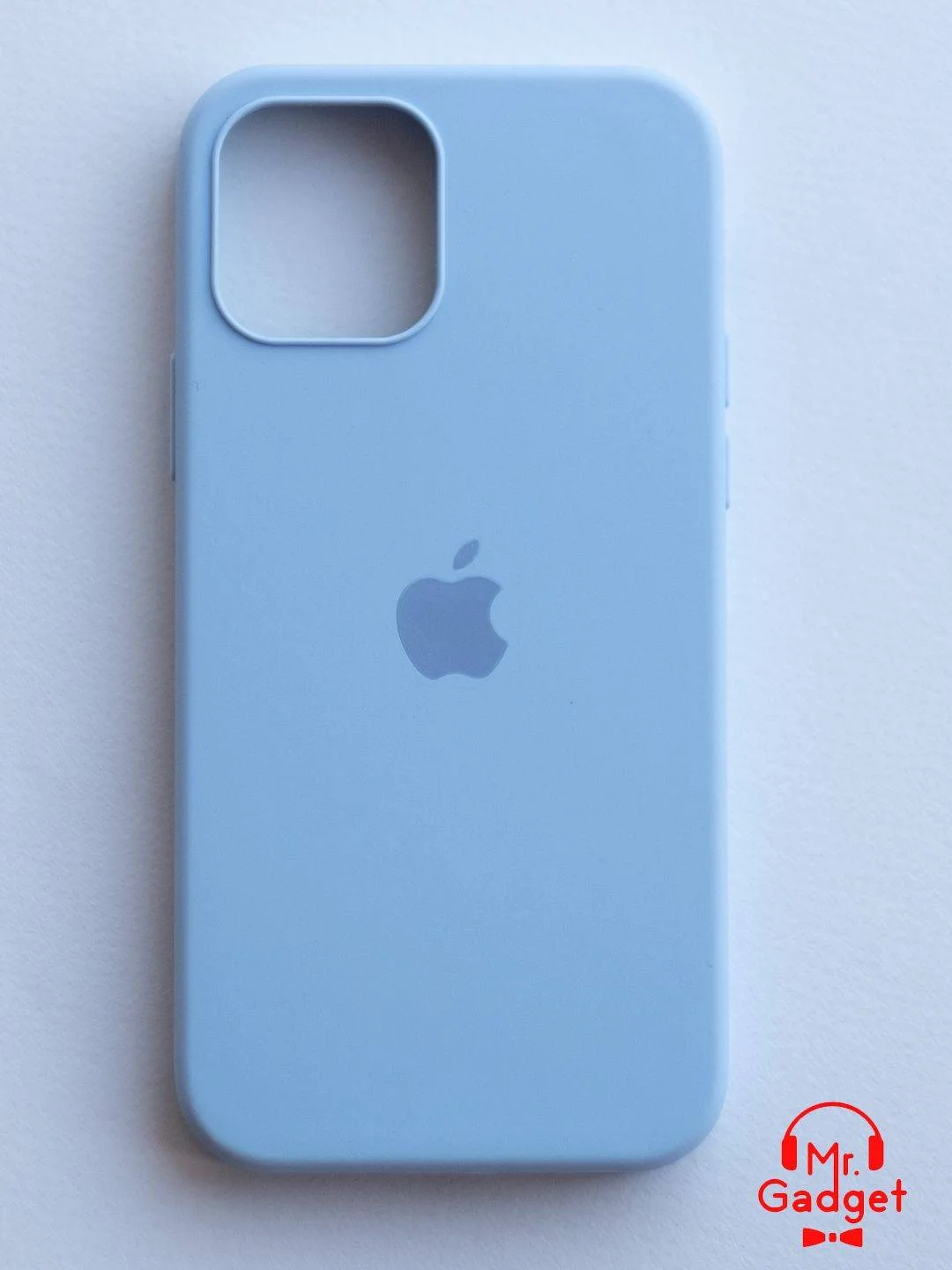 Голубой чехол Silicone Case для iPhone 12 mini (5.4")