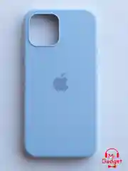 Голубой чехол Silicone Case для iPhone 12 mini (5.4")