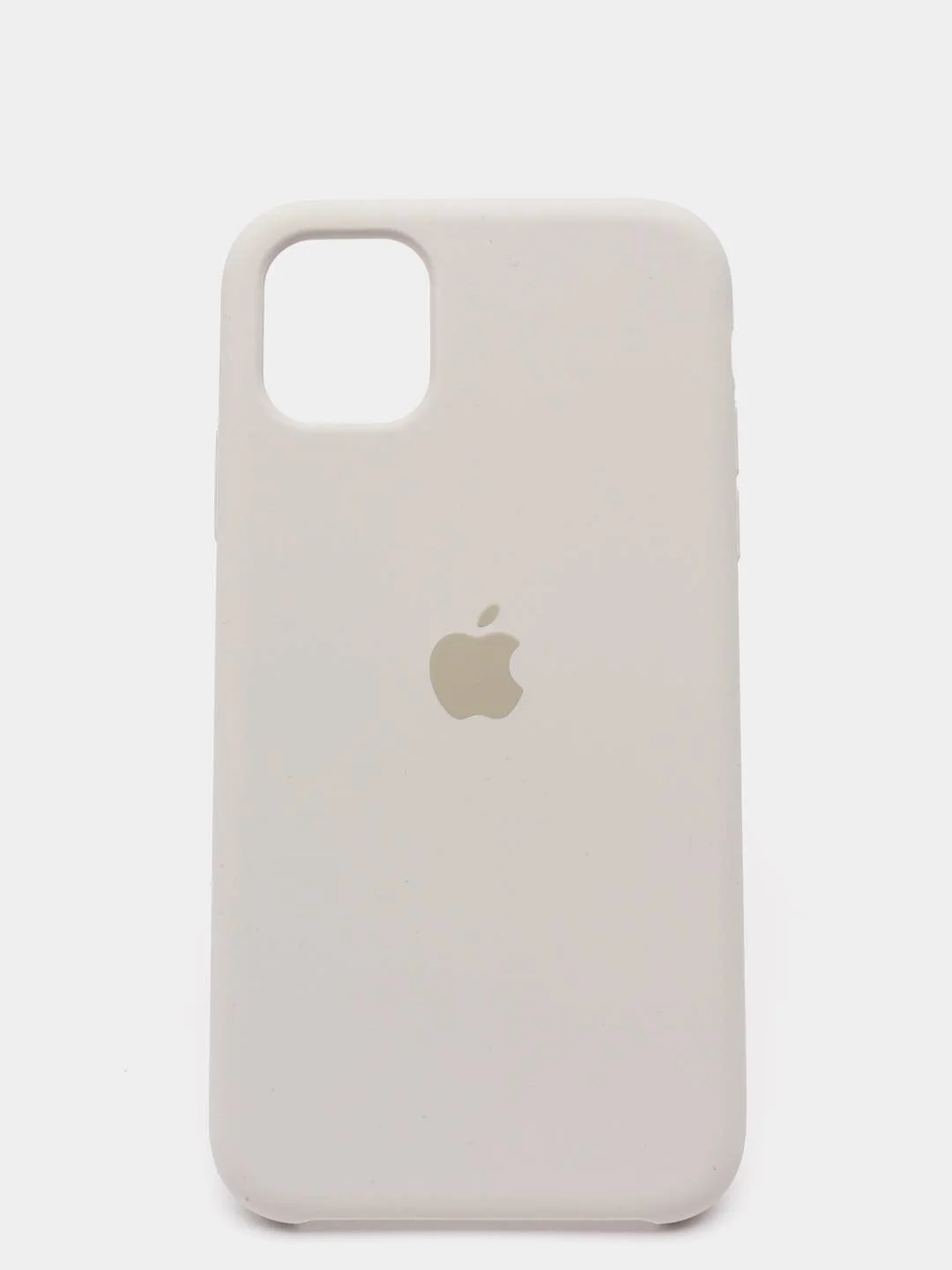 Серебряный чехол Silicone Case для iPhone 12 mini (5.4")