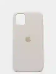 Серебряный чехол Silicone Case для iPhone 12 mini (5.4")
