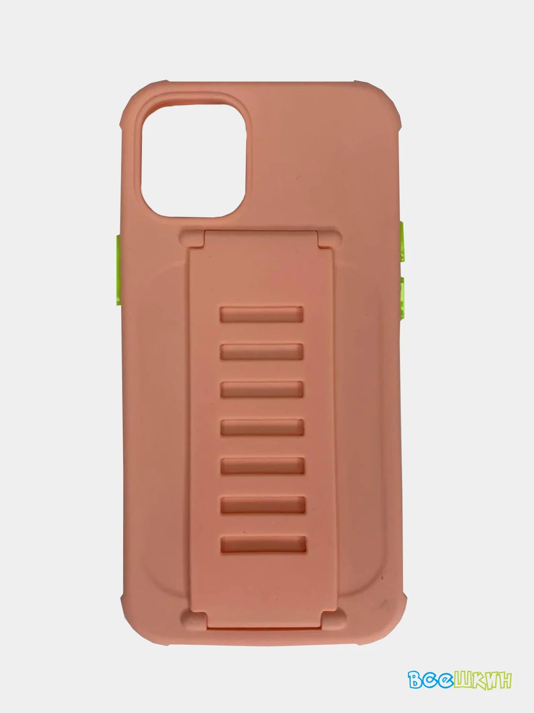 Розовый чехол-держатель для iPhone