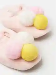 Тапочки Halluci "Мороженое", розовые