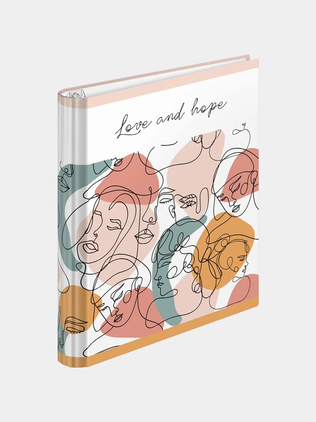 Тетрадь на кольцах А5, 120 л, ArtSpace "Стиль. Love and hope"