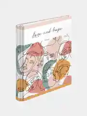 Тетрадь на кольцах А5, 120 л, ArtSpace "Стиль. Love and hope"
