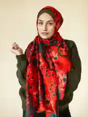Зимний палантин "А la russe"