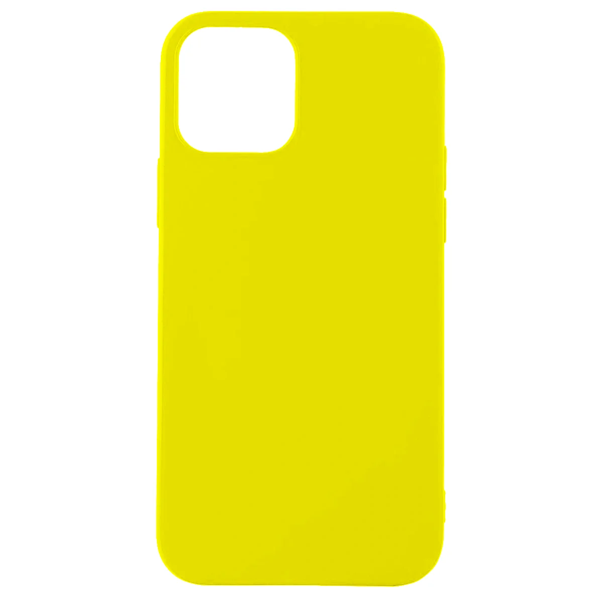 Желтый силиконовый чехол для Apple iPhone 12 Pro Max
