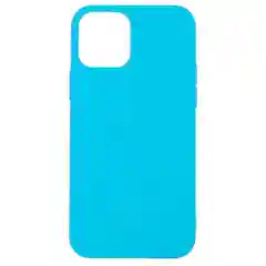 Бирюзовый силиконовый чехол для iPhone 12 Mini