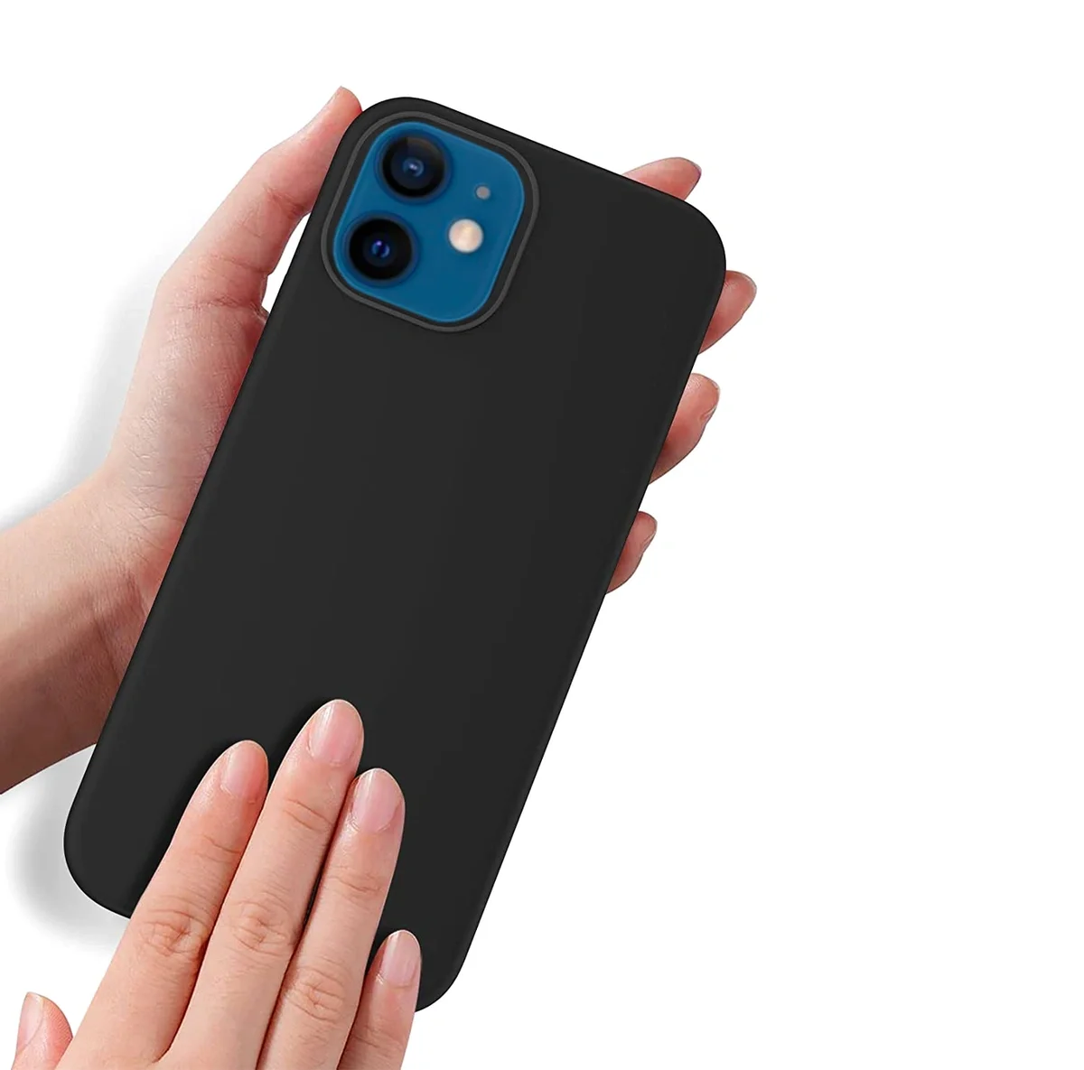 Бирюзовый силиконовый чехол для iPhone 12 Mini