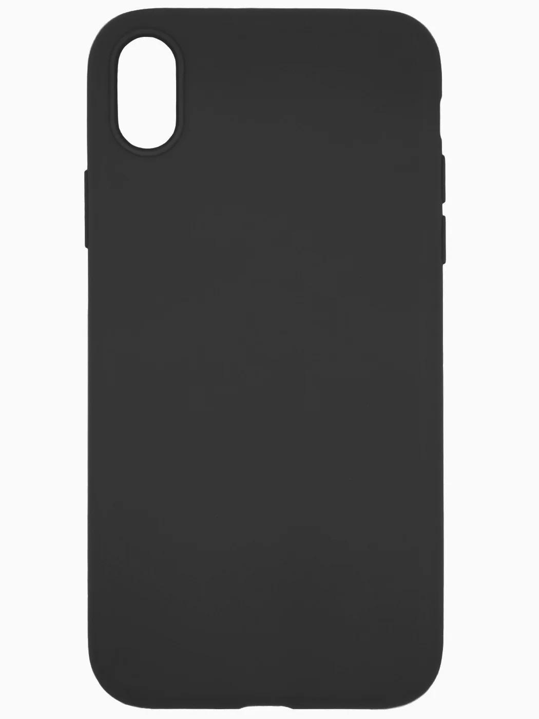 Черный силиконовый чехол для Apple iPhone XR