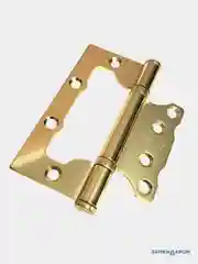 Петля дверная, без врезки, 100, золото